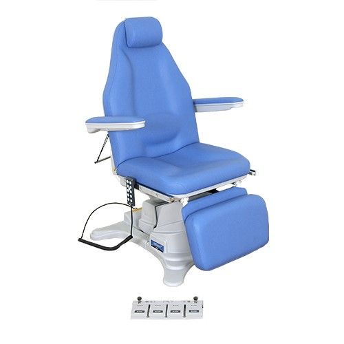 Blue - DRE Medical Milano E20 Power Procedure Chair 