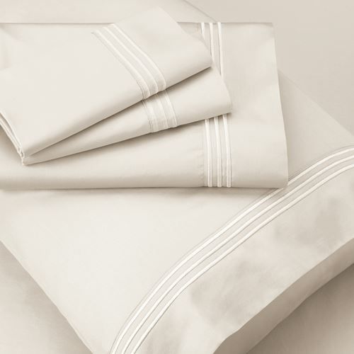 PureCare Premium Bamboo Pillowcase Set (Shown in Ivory)