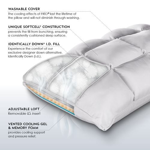 SUB-0 SoftCell Chill Reversible Hybrid Pillow