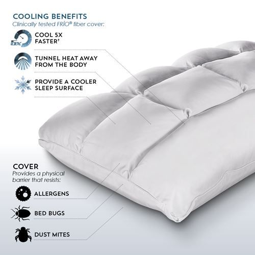 SUB-0 SoftCell Chill Select Reversible Hybrid Pillow