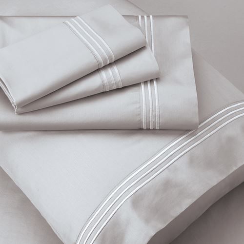 Premium Supima Cotton Sheet Set (Shown in Dove Gray)