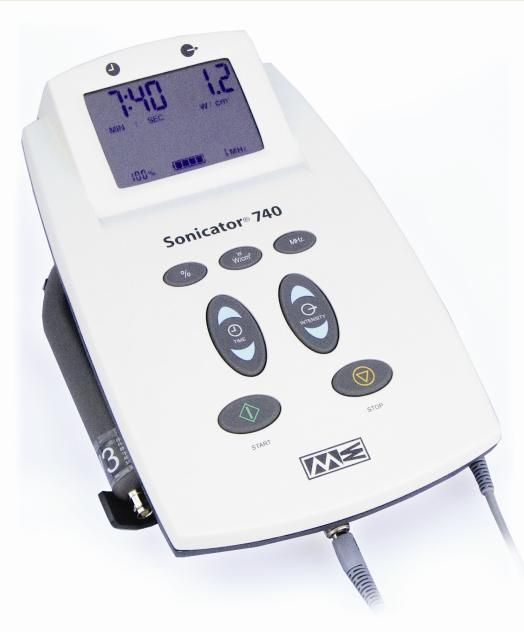 Sonicator 740 / 740x: Dual-Frequency Ultrasound | Portable Therapy Device