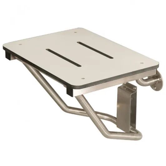 Folding Shower Seat with Phenolic Top and 250 lbs. Capacity