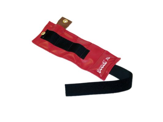 Pouch￿ Variable Wrist and Ankle Weight - 2.5 lb, 5 x 0.5 lb inserts - Red
