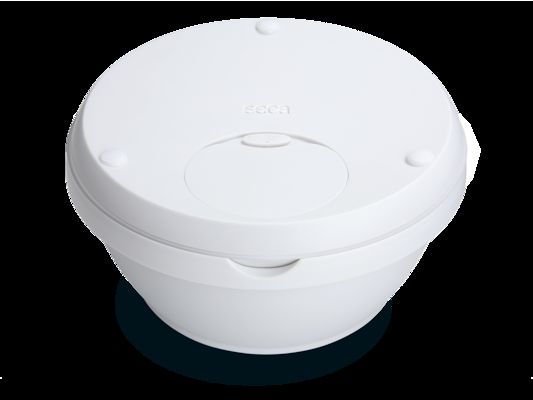 Scale fits neatly into bowl for protective and compact storage