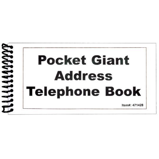 address and phone book