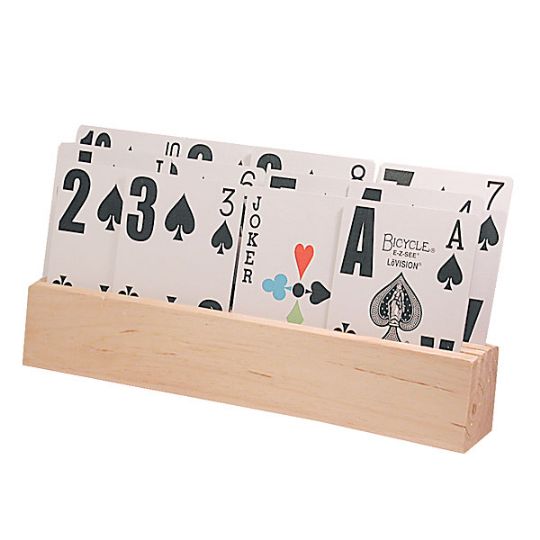 Wooden Tiered Card Holder (Quantity 2)