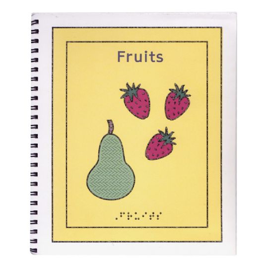 Childrens Braille Book - Fruits