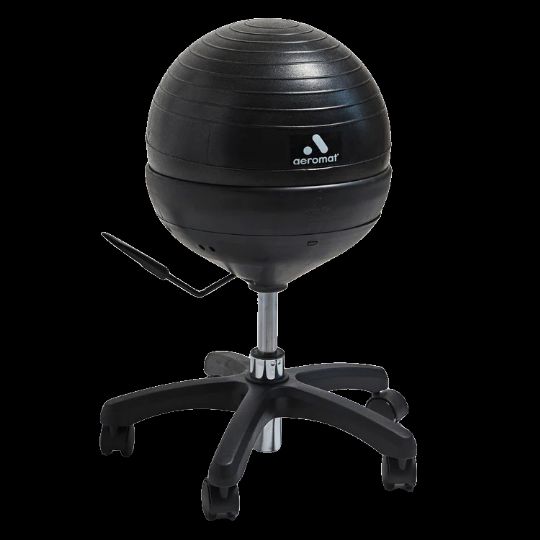 Ergonomic Ball Chair for Active Seating with Adjustable Height by Aeromats