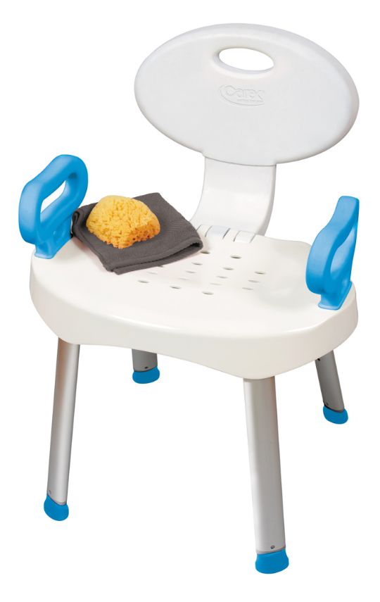 Carex E-Z Bath and Shower Chair with Arms