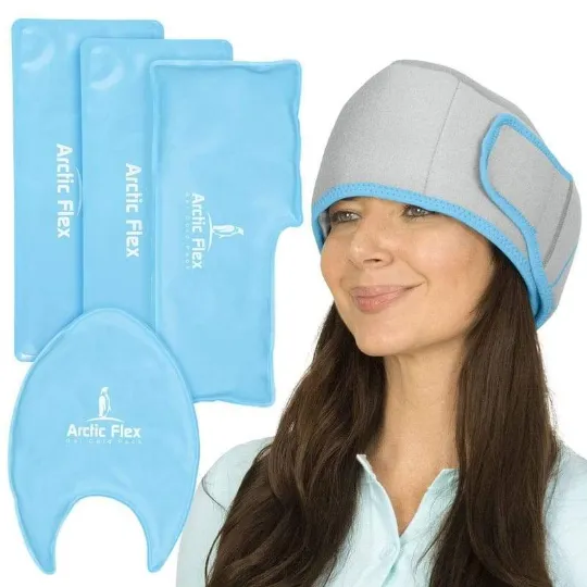 Vive Health Ice Pack Head Wrap