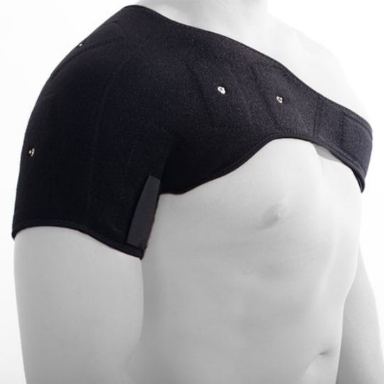 HiDow Electrode Shoulder Wrap For Stimulation Therapy - Made of Silicone Rubber