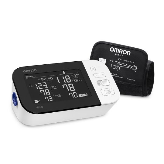 10 Series Wireless Upper Arm Blood Pressure Monitor With Dual-Display and Multiple User Support by OMRON