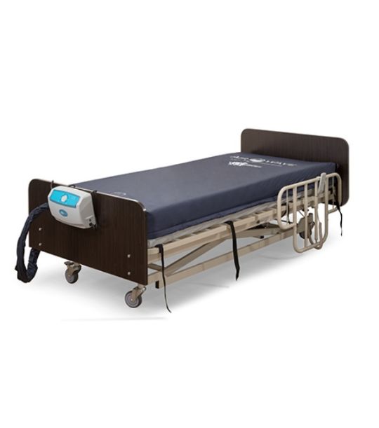 Air Wave Mattress Alternating Pressure with Low Air Loss and Transportation Mode by Medacure