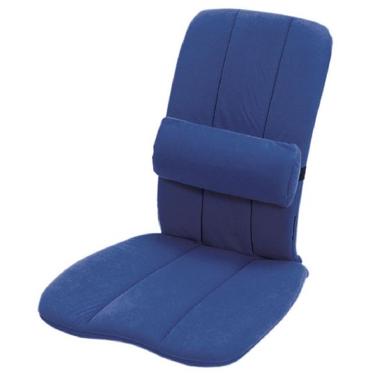 Back Support Seat with Lumbar Pillow