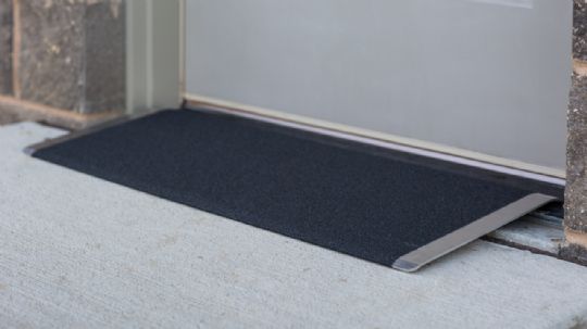 Rubber Angled Entry Mat by EZ Access