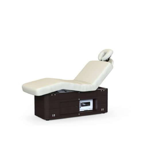 Electric Massage Table with Adjustable Height and Premium Leather - 2285B by Silverfox