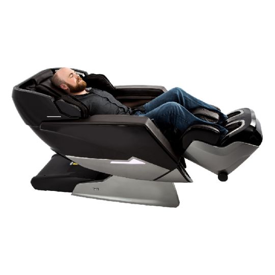 Osaki OS-Pro Ekon 3D Massage Chair In Zero Gravity Recline Position (Shown in Brown)