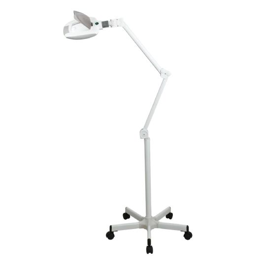 Magnifying Lamp with Light, Adjustable Arm and Clamp