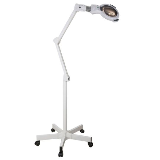 Light and Magnifying Glass Lamp with 7 in. Lens and Adjustable Arm