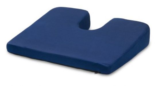 McKesson Molded Foam Donut Seat Cushion, Navy - 14 Inch