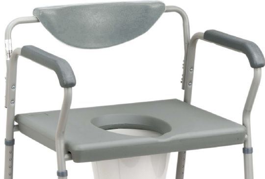 Drive Medical Replacement Back and Seat Support for Deluxe Bariatric Commode