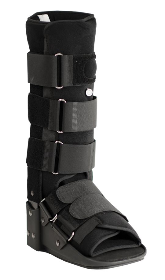 Tall Ankle Boot - Anklizer II Fixed Pump Air Ankle Walker for Stabilizing and Protecting the Ankle and Foot