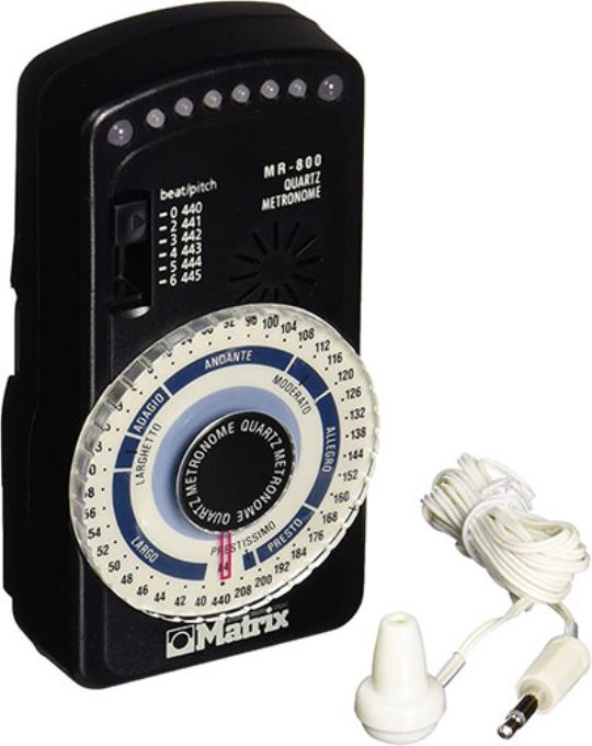 Qwik Time Analog Metronome Measuring Devices