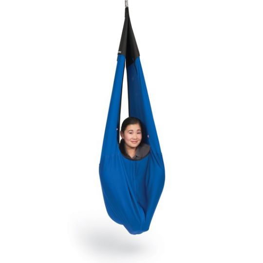 Cocoon Swing for Kids Indoor Therapy Swing Gray Cocoon 