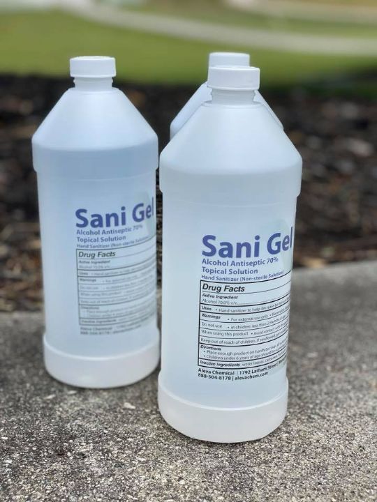 Bulk Sani Gel Hand Sanitizer - 12 count 32oz bottles with 4 pumps - Ships Same Day when orders placed by 3pm EST