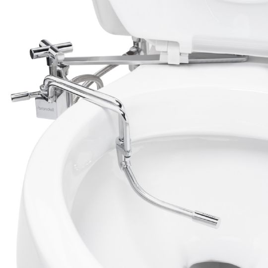 Eco-Friendly Bidet Attachment with Adjustable Spray and Durable Metal Design