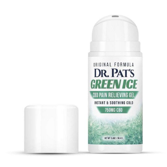 CBD Cooling Pain Relief Cream - Dr. Pats Green Ice