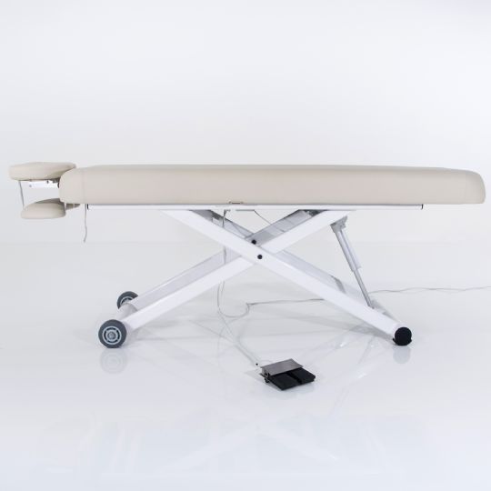 Electric Massage Table with Adjustable Height and Wheels | Silverfox 2274