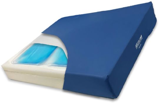 Gel Foam Wheelchair Cushion with Skin Protection Cover by Skil-Care