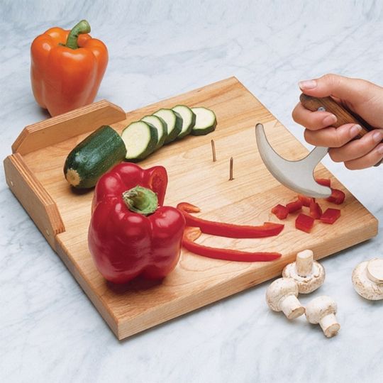 Using a Dycem Non-Slip Mat under your Chopping Board 