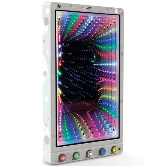 School Specialty Snoezelen Multifinity Explorer Panel With Colored Lights and Shapes