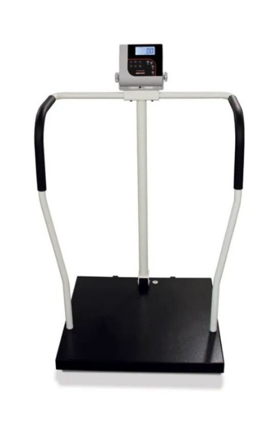 Bariatric Scale with Handrail - 260-10-1 by Rice Lake Weighing Systems