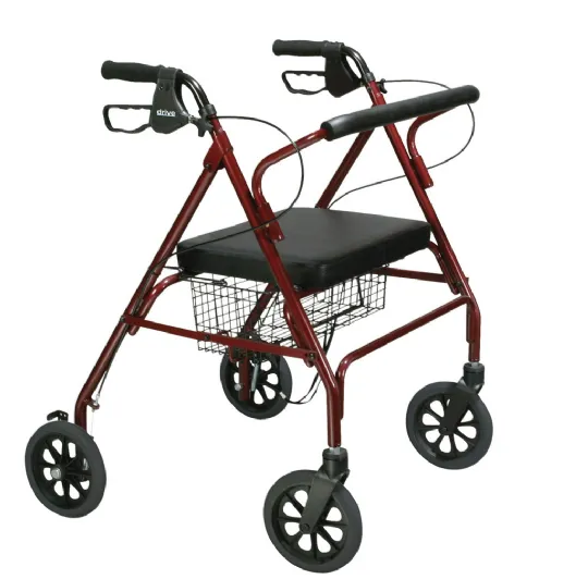 Drive Medical GoLite Bariatric Steel Rollator