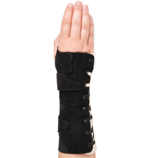 Selection Multi-Open Wrist Orthosis Support Features a Lace System and Velcro Straps by Allard USA