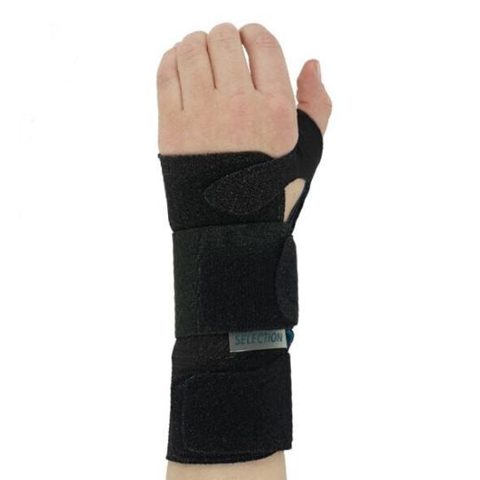 Black Selection Open Wrist Orthosis Support for Children by Allard USA