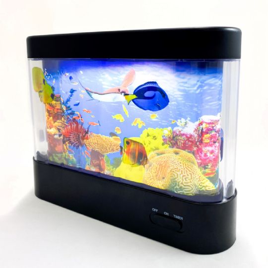 Aquari-round Sensory Fish Tank with LED Lights