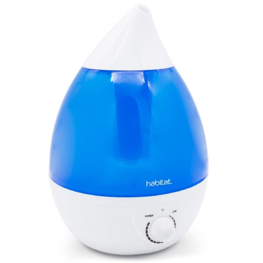 Humidifier for Large Rooms with Adjustable Mist and LED Night Light - Habitat Ultrasonic Cool Mist