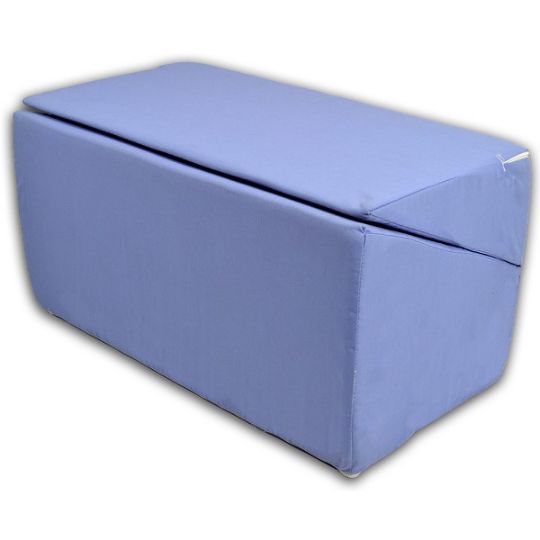 Folding Bed Wedge Pillow with Firm Foam for Head and Leg Support and Elevation