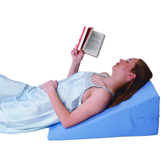 Bed Wedge Pillows in 10 and 12-Inch Sizes for Back and Legs Support