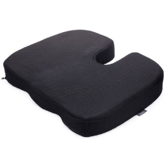 DMI Premium Coccyx Seat Cushion | Ergonomic Foam, Non-Slip Bottom, and Machine Washable from Mabis HealthSmart