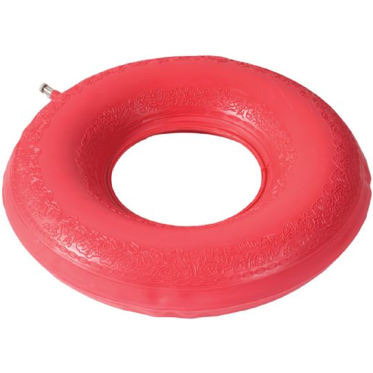 Rubber Inflatable Donut Cushion for Tailbone and Back Support with 200 lbs. Capacity