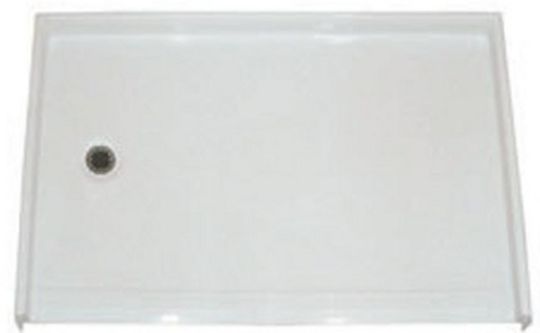 Barrier Free 54 in. x 36-7/8 in. Shower Pan with Low Threshold