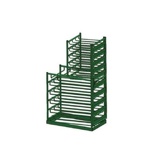 Layered Storage Rack for 15 D/E and 20 M6 Oxygen Tanks with 165 lbs. Capacity from FWF Medical Products