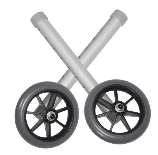 5in. Converter Replacement Wheels for Drive Folding Walkers