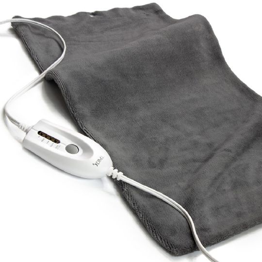 DMI Electric Heating Pad with Dry and Moist Heat | 4 Heat Settings and Auto Shutoff | 9-Foot Cord